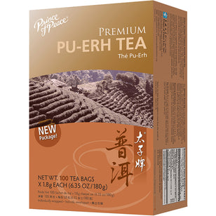 Chá preto PU-ERH Premium 100 Saquetas de chá       