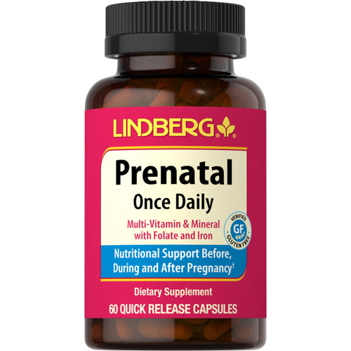 Комплекс витаминов и минералов для беременных Prenatal Once Daily 60 Быстрорастворимые капсулы       
