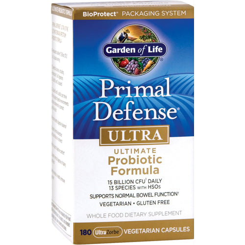 Primal Defense Ultra Formule aux probiotiques 180 Gélules végétales       