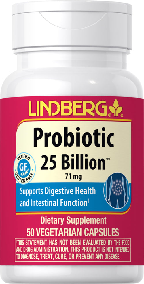 Probiotiques 25 milliards 50 Gélules végétales       