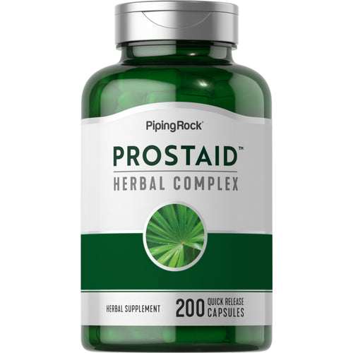 ProstAid Herbal Complex, 200 Quick Release Capsules Bottle