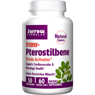 Pterostilbeno 50 mg 60 Cápsulas vegetarianas     