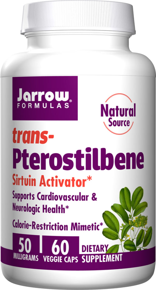 Pterostilbene 50 mg 60 แคปซูลผัก     