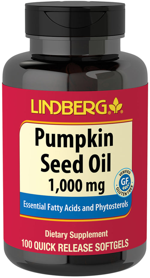 Olej z tekvicových semienok  1000 mg 100 Mäkké gély s rýchlym uvoľňovaním     