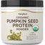 Pumpkin Seed Protein Powder (Organic), 16 oz (454 g) Bottle 
