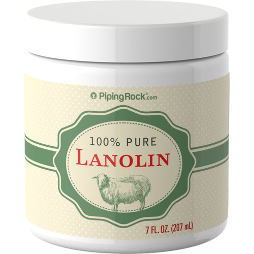 Crema de lanolina pura 7 fl oz 207 mL Tarro