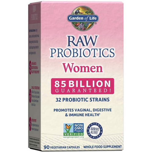 Raw Probiotics pour femmes,85 Milliard(s) de CFU 90 Gélules végétales     