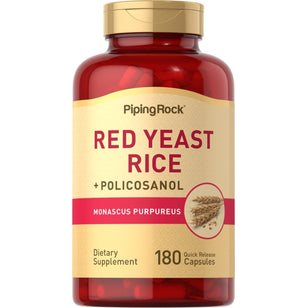 Red Yeast & Policosanol, 180 Quick Release Capsules