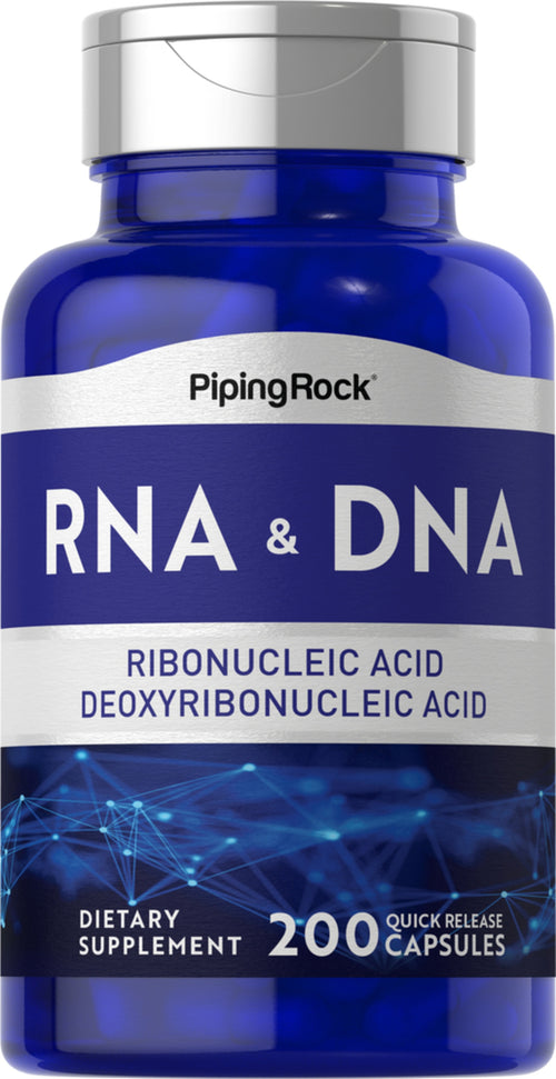 RNA & DNA, 10010 mg, 200 Quick Release Capsules Bottle
