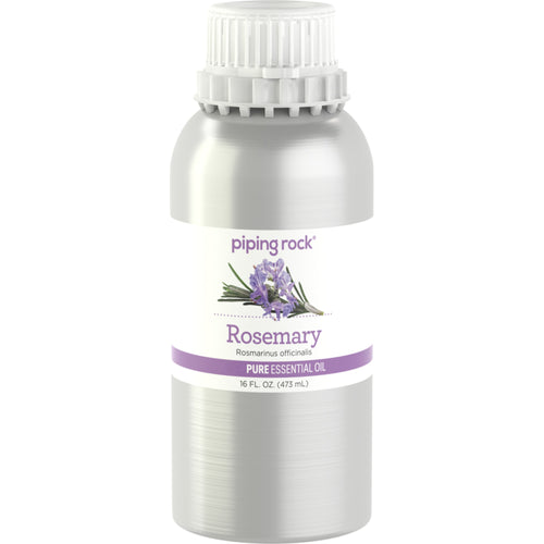 Rosmarinolie ren æterisk olie (GC/MS Testet) 16 fl oz 473 ml Dåse    