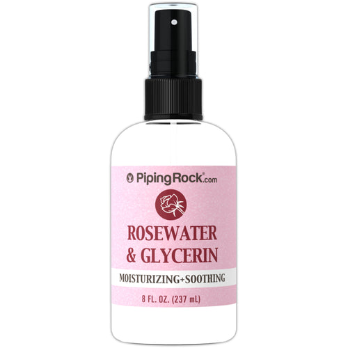 Rosewater and Glycerin 8 fl oz 237 มล. ขวดสเปรย์    