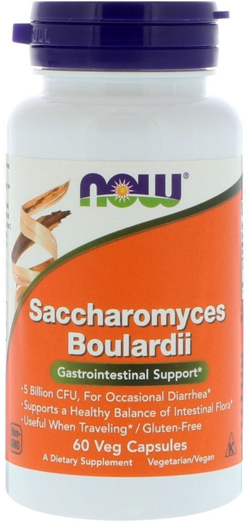 Saccharomyces Boulardii,5 Milijarda CFU 60 Vegetarijanske kapsule     
