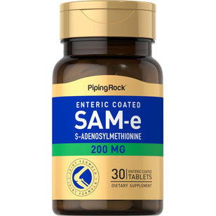 SAM-e Enteric Coated, 200 mg, 30 Enteric Coated Tablets
