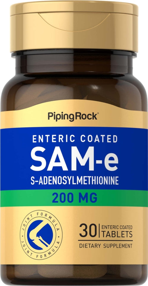 S-аденозилметионин покрытые энтеросолюбильной оболочкой 200 мг 30 Таблетки кишечнорастворимые     