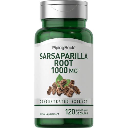 Sarsaparilla korijen  1000 mg 120 Kapsule s brzim otpuštanjem     