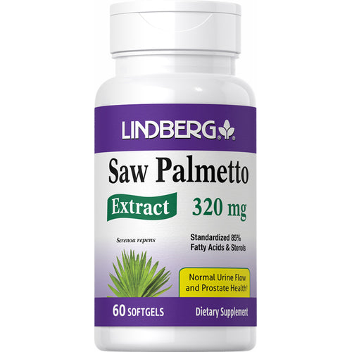 Extrait normalisé de palmier nain 320 mg 60 Capsules     