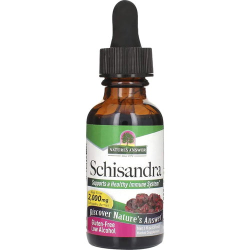Schisandra-Beeren-Flüssigextrakt 1 fl oz 30 ml Tropfflasche    