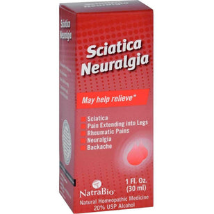 Sciatica Neuralgia, 1 fl oz (30 mL) Dropper Bottle