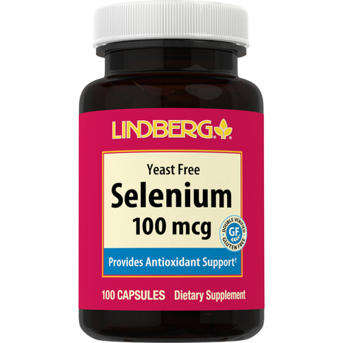 Selenium (Yeast Free), 100 mcg, 100 Capsules