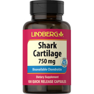Shark Cartilage, 750 mg, 100 Quick Release Capsules