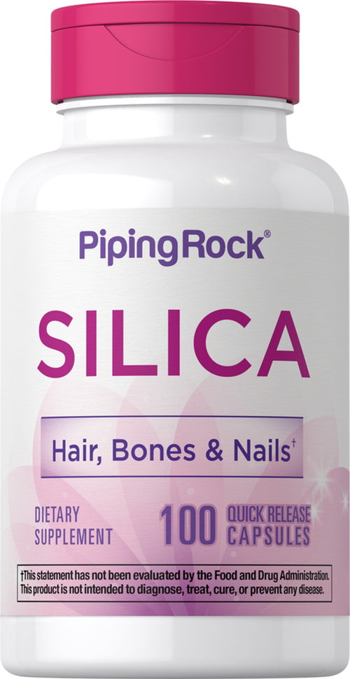 Silica (Padderokke) 500 mg 100 Kapsler for hurtig frigivelse     