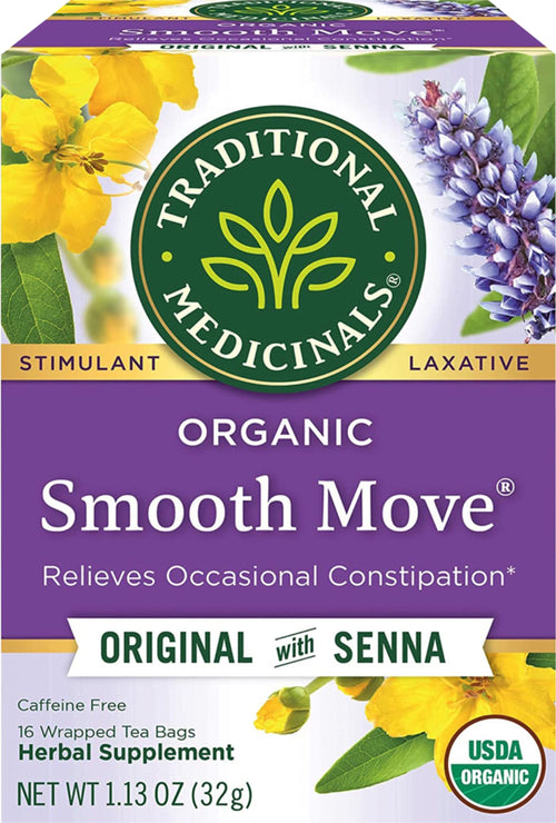Smooth Move afføringsmiddel-te (økologisk) 16 Teposer       
