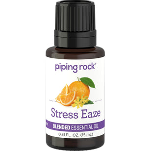 Stress Eaze, 1/2 fl oz (15 mL) Dropper Bottle