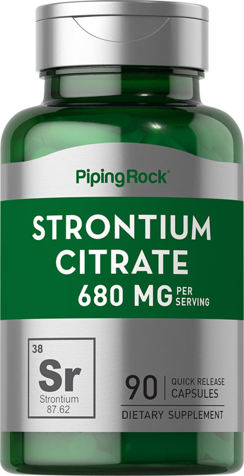 Citrate de Strontium 680 mg (par portion) 90 Gélules à libération rapide     