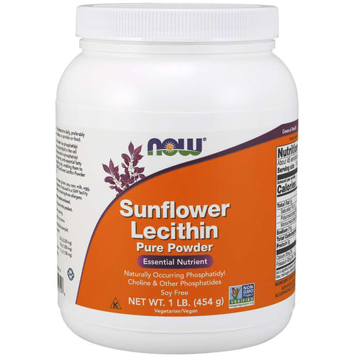 Sunflower Lecithin Powder (Non-GMO), 1 lb (454 g) Powder