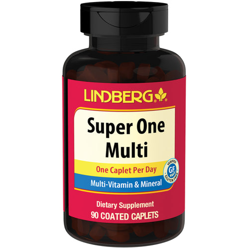 Comprimidos oblongos de multivitaminas y minerales Super One Multi 90 Comprimidos recubiertos       