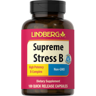 Supreme Stress B 100 Kapsler for hurtig frigivelse       