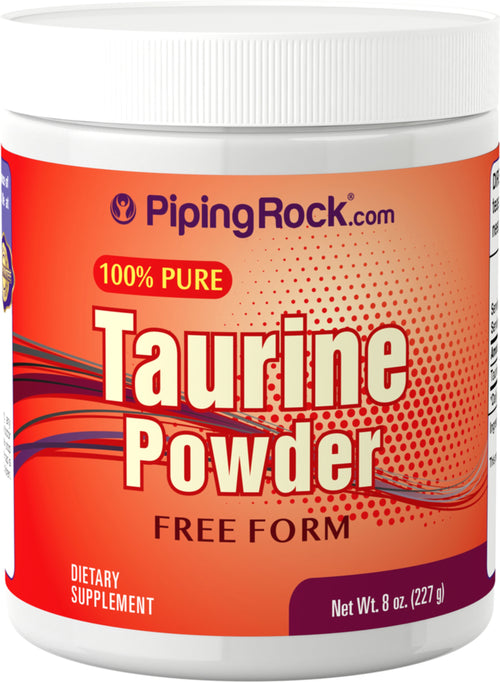 Taurin-pulver 8 ounce 227 g Flaske    