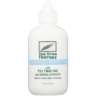 Tea Tree Antiseptic Cream 4 fl oz 113 g ขวด    