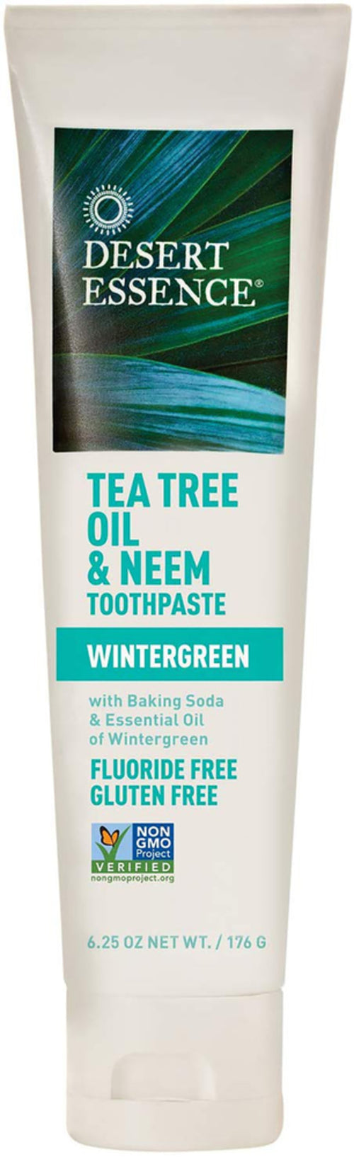 Tea Tree Oil & Neem Toothpaste (Qışarmudu) 6.25 ออนซ์ 177 g หลอด    
