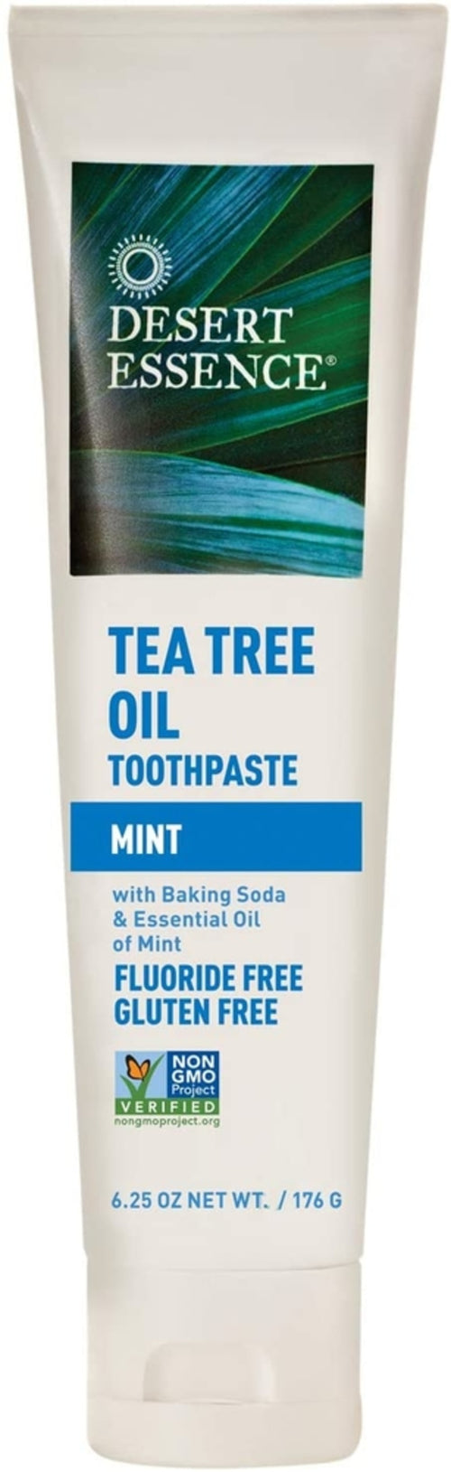 Pastă de dinți cu ulei de arbore de ceai (mentolată) 6.25 oz 177 g Tub    