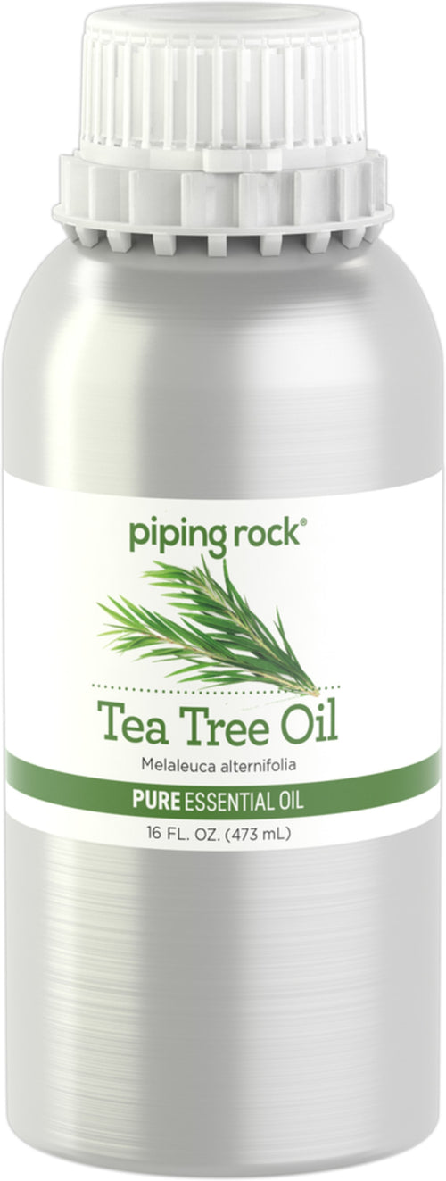 Óleo essencial puro de árvore do chá (GC/MS Testado) 16 fl oz 473 ml Lata    