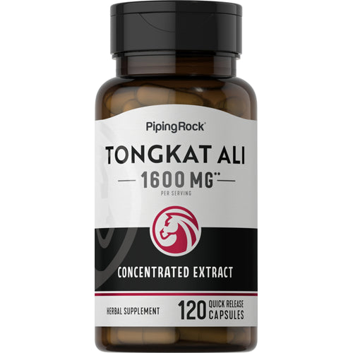 Tongkat Ali Long Jack, 1600 mg (per serving), 120 Quick Release Capsules Bottle