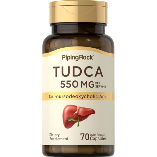 TUDCA (ácido tauroursodeoxicólico) 250 mg 550 mg (por porción) 70 Cápsulas de liberación rápida     