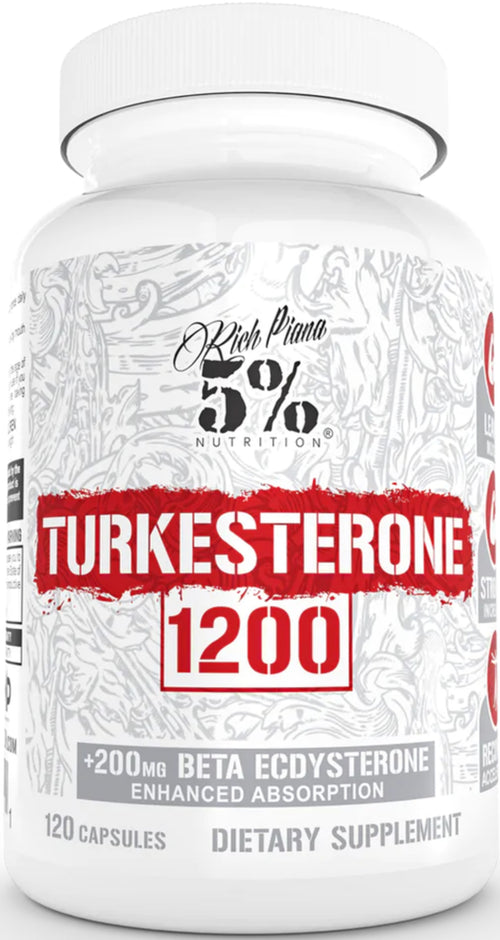 Turkesterona 1200 mg 120 Cápsulas       