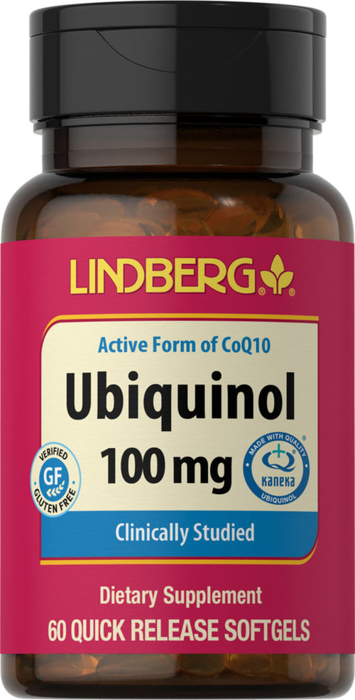 Ubiquinol 100 mg 60 Capsules molles à libération rapide     