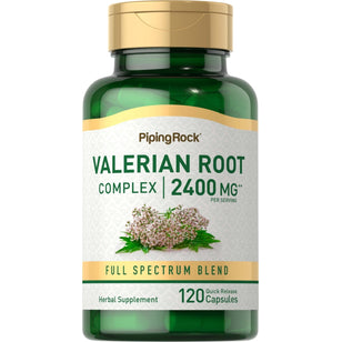 Rădăcină de valeriană  2400 mg 120 Capsule cu eliberare rapidă     