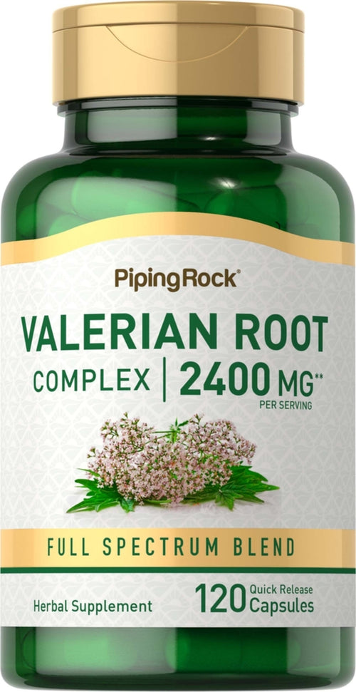 ราก Valerian  2400 mg 120 แคปซูลแบบปล่อยตัวยาเร็ว     