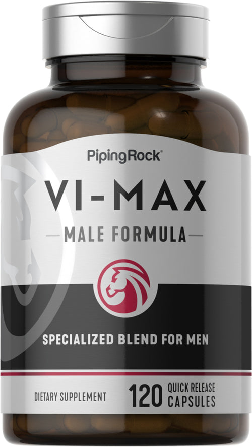 Vi-Max Male "MEN ONLY", 120 Quick Release Capsules Bottle