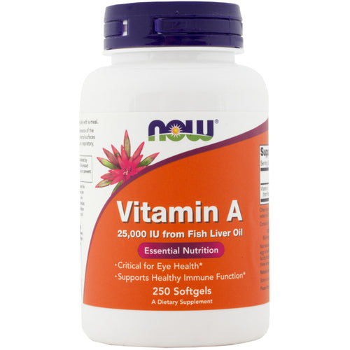 A-vitamin (halolaj) 25000 IU 250 Puha gél     