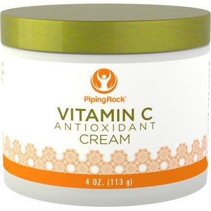 Vitamin C-ansigtscreme med antioxidant 4 oz 113 g Glas    