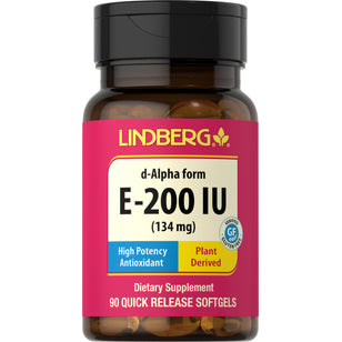 Vitamin E-200 IU, 90 Softgels