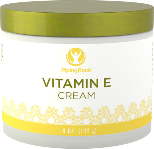 Vitamin E Cream, 4 oz (113 g) Jar