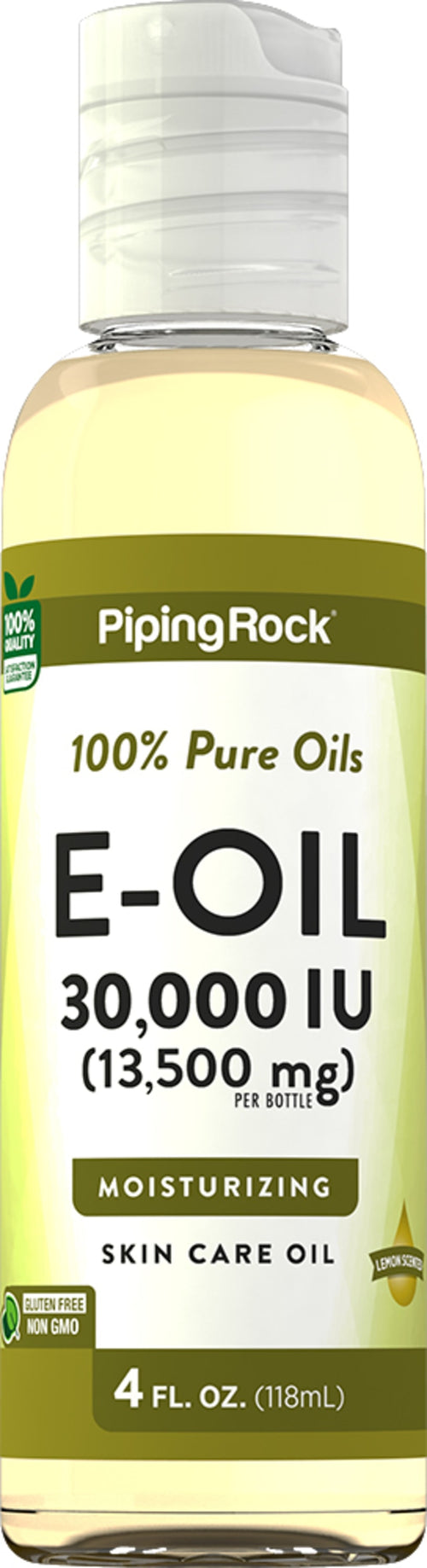 Hudvårdande olja med vitamin E 30,000 IU 4 fl oz 118 ml Flaska  