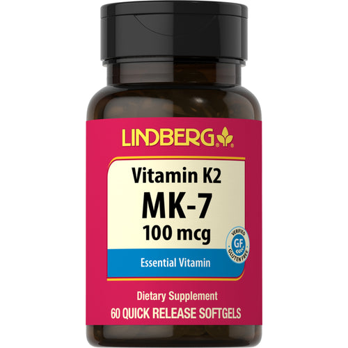 Vitamin K 2 MK-7 100 µg 60 Softgele mit schneller Freisetzung     