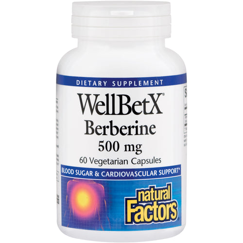 WellBetX Berbérine 500 mg 60 Gélules végétales     